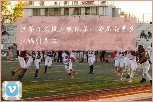 世界杯总投入破纪录,每届花费多少钱引关注