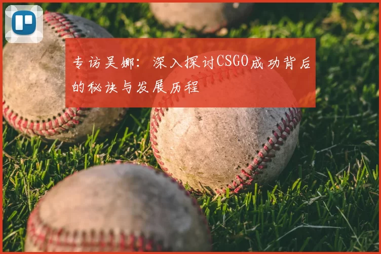 专访吴娜:深入探讨CSGO成功背后的秘诀与发展历程
